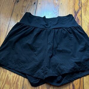 HALARA Black High-Waist Women's Shorts